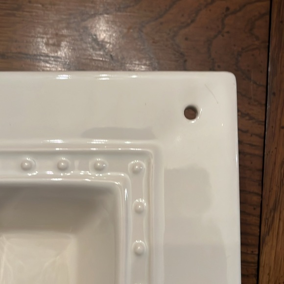 Nora Fleming Pearl Dot Divided Stoneware Dish - Picture 9 of 16